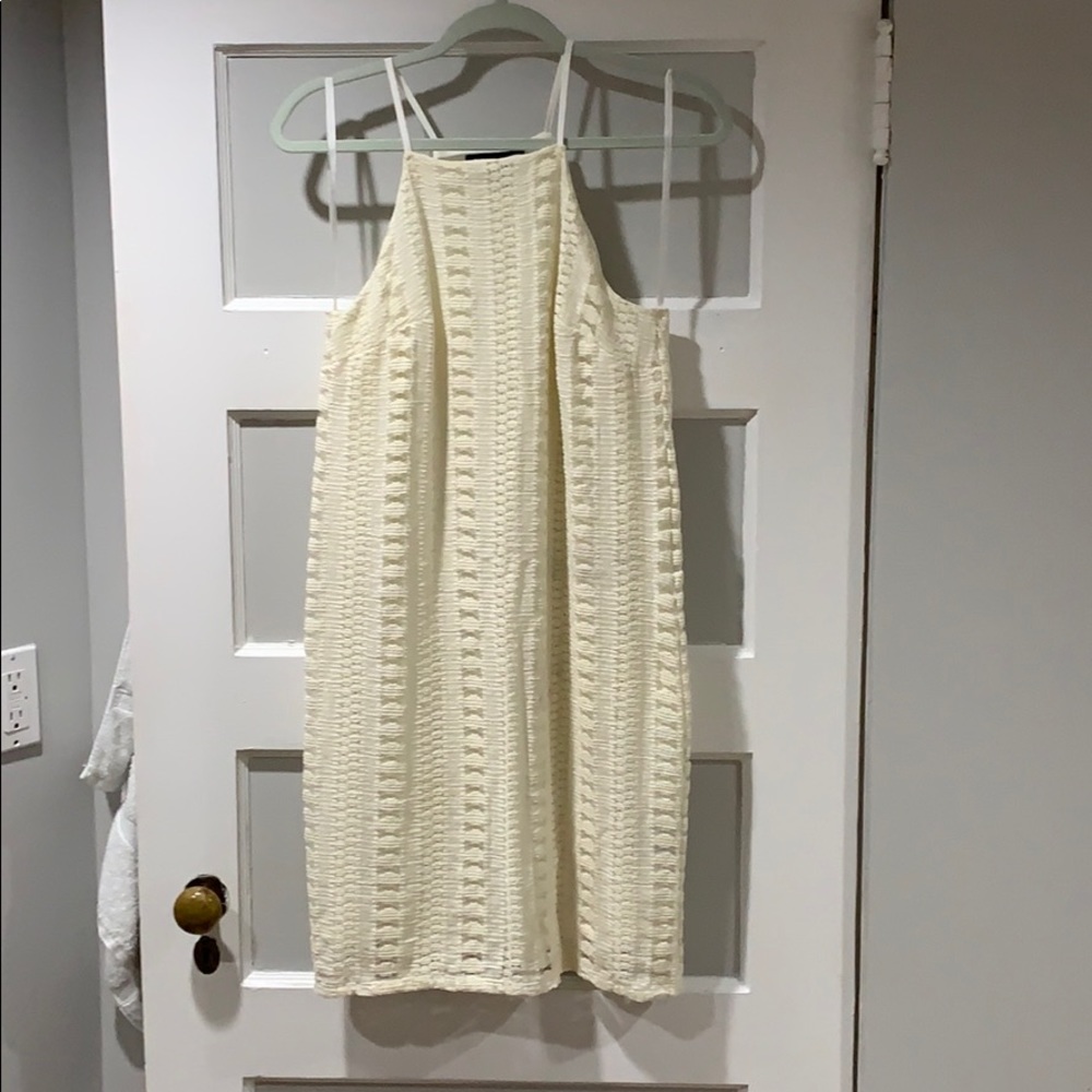 Off white cream lace dress